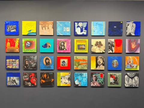 Mana Contemporary reMastered - Archives wall